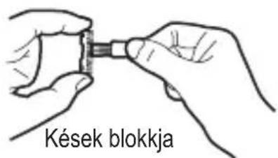 Kések blokkja