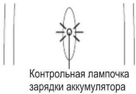 Контрольная лампочка зарядки аккумулятора