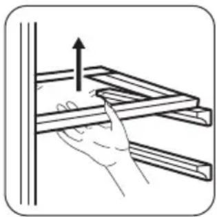 ZANUSSI ZRG16700WA - Estantes móviles - 1