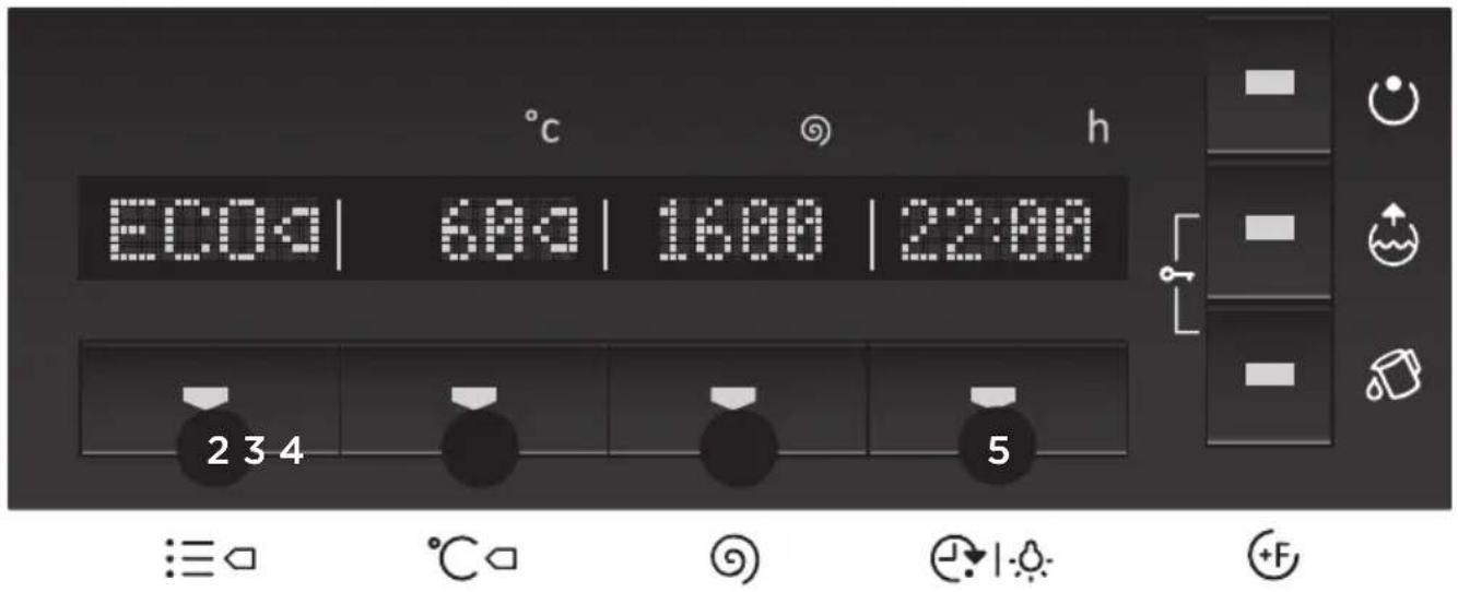 ECOa | 60°C | 16:00 | 22:00 234 ℃ 5 +F