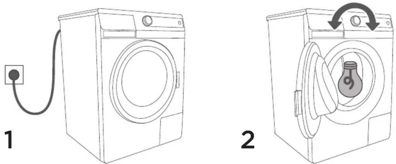 GORENJE W6723/S - KROK: PŘÍPRAVA PROCESU PRANÍ - 2