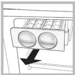 Hotpoint Ariston E4D AA W C - Dold hylla\* - 2
