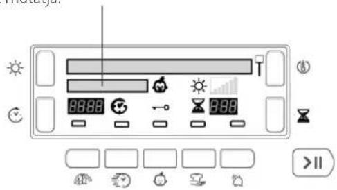 HOTPOINT TCD 83B - A program előrehaladása - 1