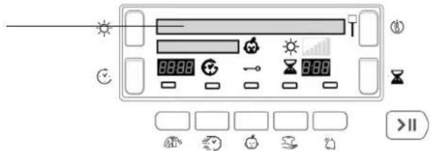 HOTPOINT TCD 83B - Programválasztás és kijelzés - 2