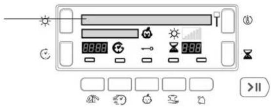 HOTPOINT TCD 83B - Volba a zobrazení programu - 1
