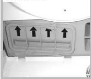 HOTPOINT TCD 83B - Naplnenie systému zberu vody - 4