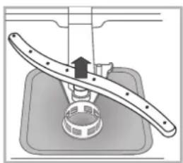 Hotpoint Ariston LTB 6B019 C EU - Чистка оросителей - 2