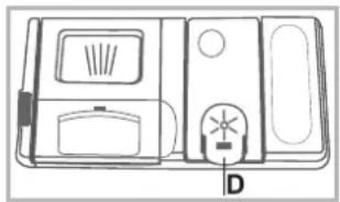 Hotpoint Ariston LTB 6B019 C EU - Шаюға көмекші затты өлшеу - 1