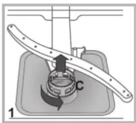 Hotpoint Ariston LTB 6B019 C EU - Čištění filtrů - 1