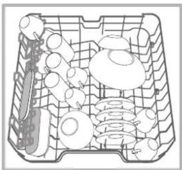 Hotpoint Ariston LTB 6B019 C EU - Корзинка для столовых приборов - 2