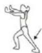 Spokey Missisipi - Stretching the muscles of your thighs - 3