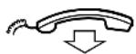 ERICSSON Dialog 3210 - Press to establish a conference - 1