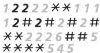 12222**111 12#2#2#2# **2226##5 ****545