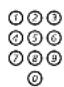 ERICSSON Dialog 3210 - Enter authorization code and press - 1