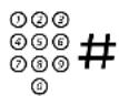 ERICSSON Dialog 3210 - Dial the extension number and press - 1