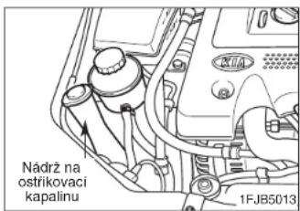 Nádrž na ostrikovaci kapalinu 1FJB5013