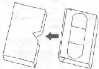 SYLVANIA LV526G - REMOVING A CASSETTE - 1