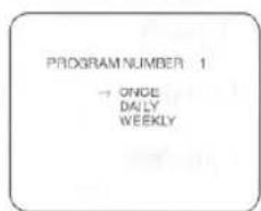 PROGRAM NUMBER 1 → ONDO DAILY WEEKLY