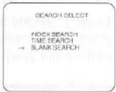 SEARCH SELECT INDEX SEARCH TIME SEARCH → BLANK SEARCH