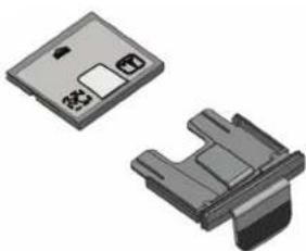 PHILIPS HeartStart FR2+ M3861A - Installing the data card - 1