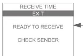 PHILIPS HeartStart FR2+ M3861A - Sending and receiving clock settings - 2