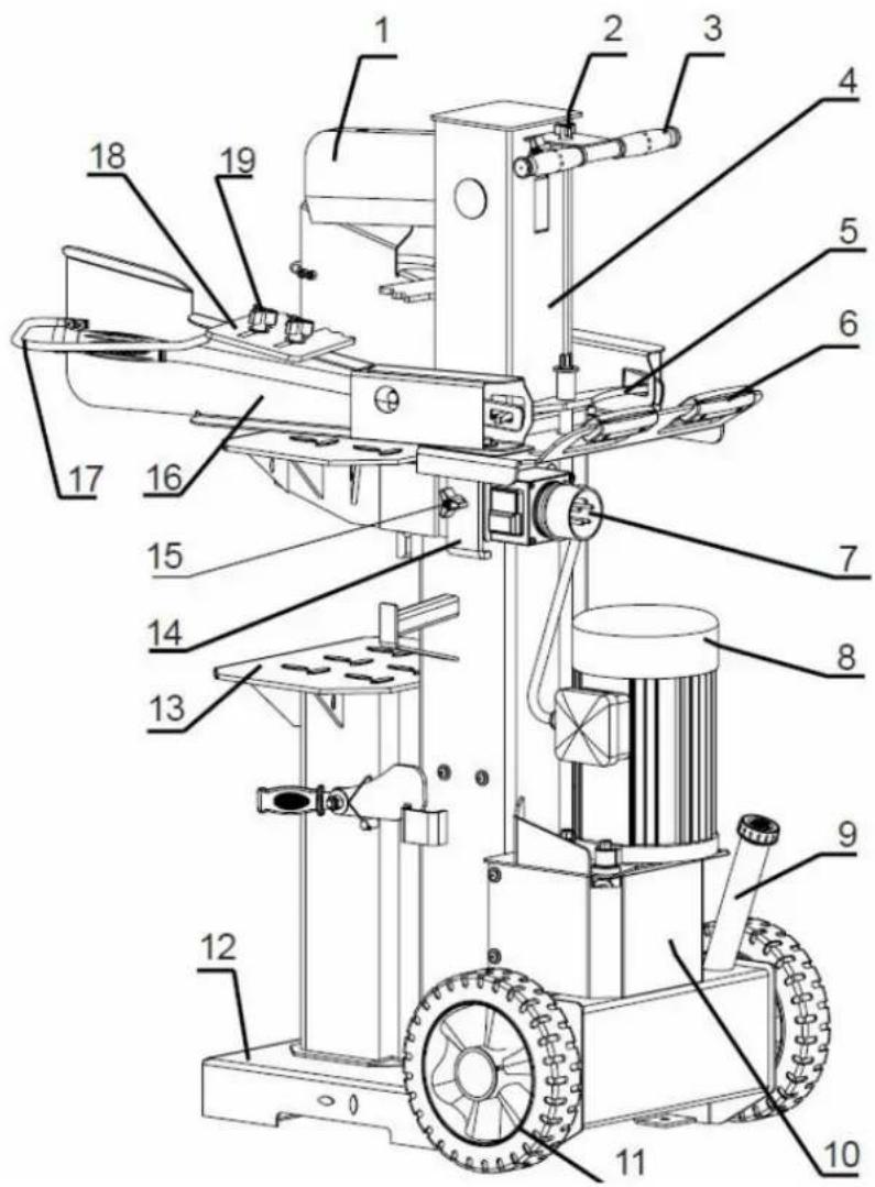 Zipper ZI-HS10PT - Komponenten ZI-HS10T / ZI-HS12T - 1