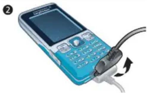 SONY ERICSSON C702 - Charging the battery - 2