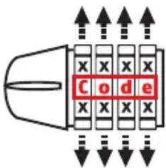 ABUS 1450/185 KF - Individual Code Setting - 3