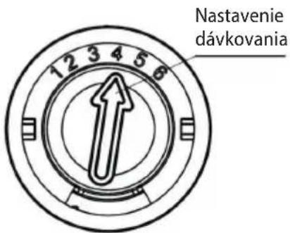 Nastavenie dávkovania