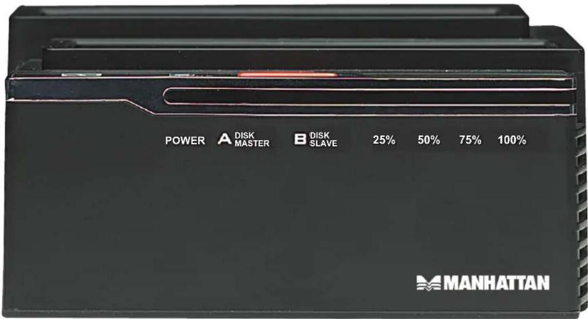 POWER A DISK MASTER B DISK SLAVE 25% 50% 75% 100% MANHATTAN