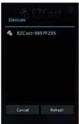 Evolveo X-CAST - Android eszköz beállítás - 2