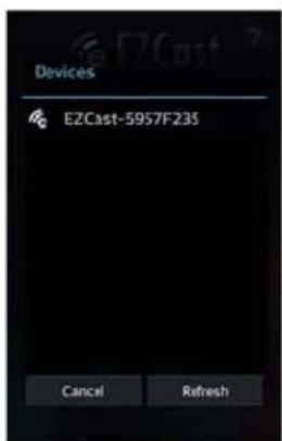 Evolveo X-CAST - Ustawienia urządzenia Android - 2