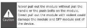 Planet MFB-TF20 - Remove the module - 2