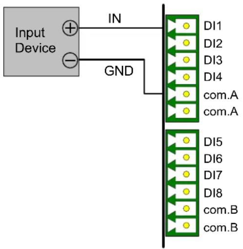 Geovision GV-AS1010 - Connecting Input Devices - 1