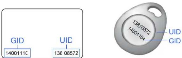 GID 1400111C UID 138 08572 138.08572 14001164 UID GID