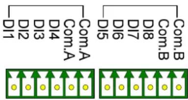 Geovision GV-AS1010 - 9.1.4.D Connecting Input Devices - 1