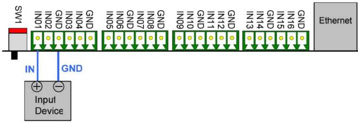 Geovision GV-AS1010 - Connecting Input Devices - 1