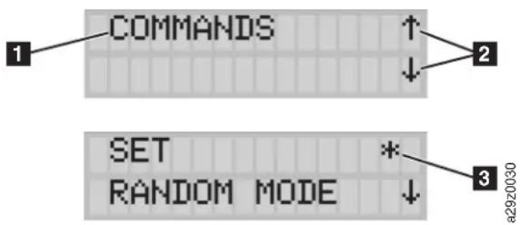 COMMANDS SET RANDOM MODE 0300262e