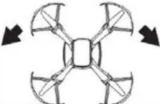 Overmax X-bee drone 3.5 - REPÜLÉS IRÁNYÍTÁSA - 9