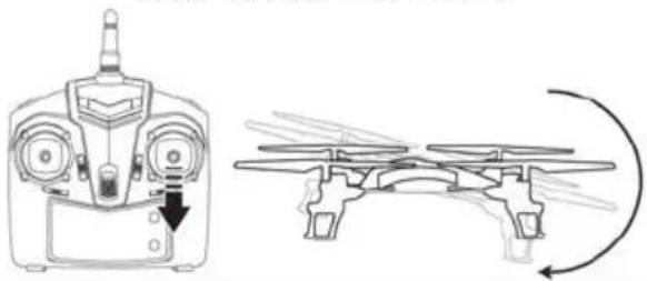 Overmax X-bee drone 2.2 - 360-fokos mutatványok - 3