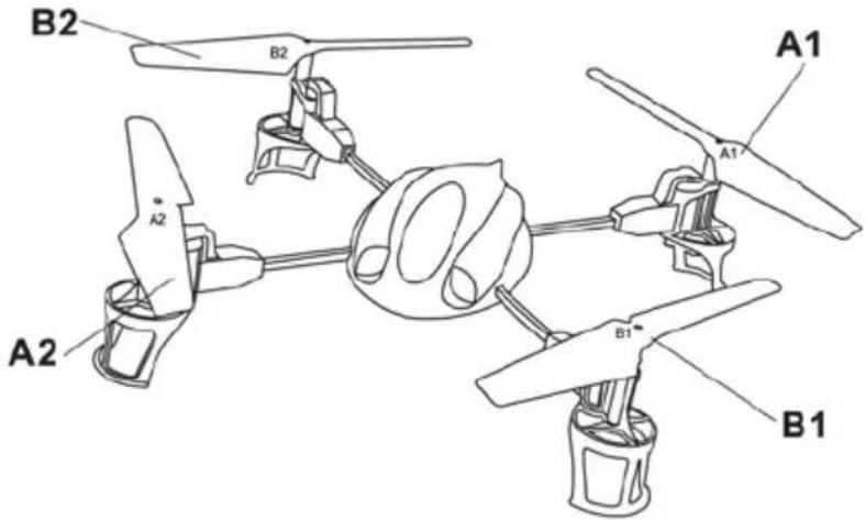 Overmax X-bee drone 2.2 - PROPELLERI VAHETAMINE - 1