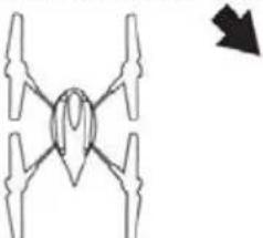 Overmax X-bee drone 2.2 - REPÜLÉS IRÁNYÍTÁSA - 5