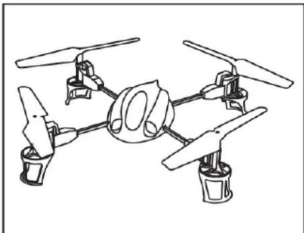 Overmax X-bee drone 2.2 - NABÍJANIE BATÉRIE - 3