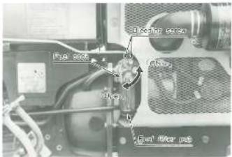 Fuel tank Laser Fuel filter pot