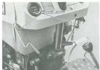 Bonnet holder