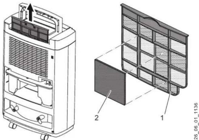 AEG LE 16 - Čištění filtru - 1