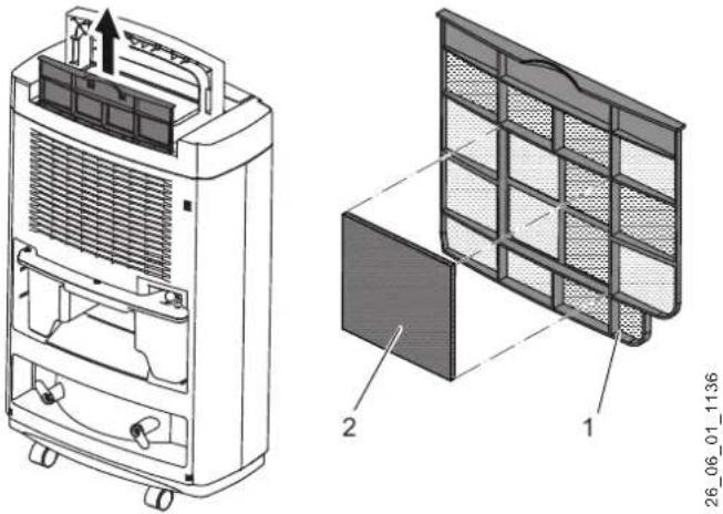 AEG LE 25 - Filter reinigen - 1