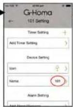 Emos P5550 - Change of Icon and Name of the Controlled Device - 2