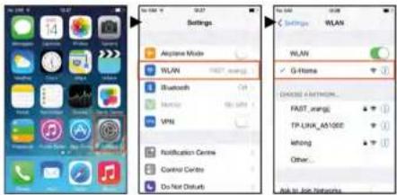 Emos P5550 - Przykład wyświetlania stron do ustawiania w urządzeniu iOS - 1