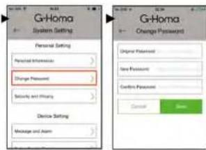 Emos P5550 - Changing the Password - 2